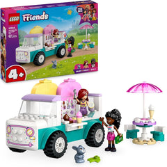 LEGO Friends Heartlake City Furgone dei gelati Set da gioco con 2 personaggi e un coniglietto Set da costruzione per bambine di 4 anni Personaggio giocattolo Minifigure Giocattolo da costruzione 42644 Set da costruzione Besuche den LEGO-Store Titolo predefinito