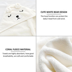 Asciugamano per neonati con cappuccio, morbido e assorbente Mamma e Bambino Naty Shop