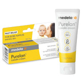Medela Purelan 37G Crema per capezzoli alla lanolina - crema per capezzoli irritati e pelle secca, 100% naturale, ipoallergenica Accessori Alimentazione e Allattamento Bebe Naty Shop