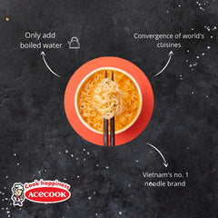 - Noodles istantanei in vetro GD con carne di maiale - (1 x 57g)