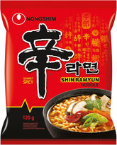 NONGSHIM - Noodles istantanei Shin Ramyun - 6 x 120 gr - Confezione multipla