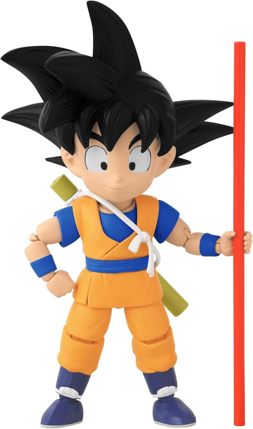 BANDAI - Dragon Ball Daima Kid Goku - Dragon Star Figure 17 cm - Kid Goku Figure con accessori - Licenza ufficiale Dragon Ball - Mini Goku mobile - Giocattolo 4 anni - 40735 Action Figures Naty Shop Titolo predefinito