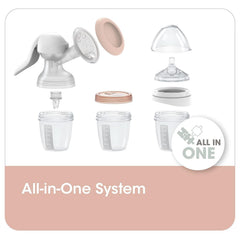 Recipiente pentru lapte matern NIP First Moments 150 ml, 4 bucăți: stivuibile și etanșe Accesorii Hrana si Alaptare Bebe Naty Shop