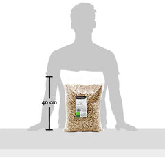 , Ceci Biologici da 5 kg, Legumi Secchi Biologici da Coltivazione Controllata, Cereali Naty Shop