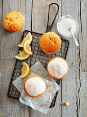 Mini muffin RUF al limone, preparato da forno al gusto di limone, 350 grammi Kitchen Naty Shop