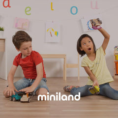 Miniland Puppenzubehör, Schlafsack 38-40cm, weiß, 31221