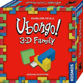 Kosmos 683160 Ubongo 3-D Family, Jocul popular de acțiune și puzzle 3D pentru întreaga familie, Jocul clasic de societate și petrecere pentru gândire logică pentru 1-4 jucători