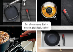 Padella Woll Diamond Lite Bordo Alto - Pentole e Padelle per induzione Naty Shop