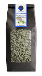 Bio Rohkaffee - Grüner Hochland Kaffee Nicaragua Jinotega (grüne Kaffeebohnen 1000g) - GMP zertifiziert