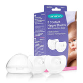 Lansinoh Stillhütchen 24 Mm (Größe 2), 2 Pezzi Inkl. Scatola portaoggetti - Angenehmes Tragegefühl - Trotz Anlegeschwierigkeiten Weiter Stillen Accessori Alimentazione e Allattamento Bebe Naty Shop