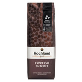 Highland Coffee – Espresso Decofeinizat (250g) – Decofeinizat, Puternic și Armonios – Ciocolată Neagră, Lemn de Cedru, Malț – Pentru Espressoare Portafilter și Automate – Arabica și Robusta – America Latină și India