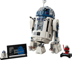 LEGO Star Wars R2-D2 Set modello per bambini, ragazzi e ragazze, droide costruibile con minifigure del 25° anniversario di Darth Malek e piastra decorativa, idea regalo da collezione 75379 Set di costruzione Besuche den LEGO-Store