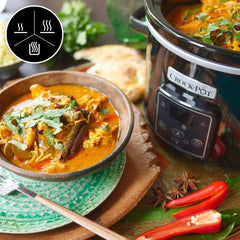 Slow Cooker digitale Crockpot, funzione mantenimento in caldo, 2,4 litri (1-2 persone) Slow Cooker Naty Shop