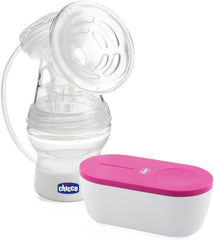 Chicco, tiralatte elettrico portatile, 5 livelli di intensità, 150 ml Accessori Alimentazione e Allattamento Bebe Naty Shop Milchpumpe