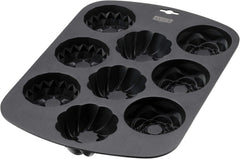 Teglia per 9 muffin Gugelhupf Original Kaiser Inspiration, 38 X 27 cm, rivestimento antiaderente Naty Shop