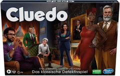 Hasbro Gaming Cluedo Gioco da Tavolo per Bambini dagli 8 Anni in su, Gioco Cluedo Riprogettato per 2-6 Giocatori, Gioco Detective e Puzzle, Gioco Misterioso Perfetto per