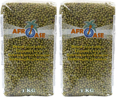 AFROASE - Fagiolini Mung - 1 x 1 kg (Confezione da 2)