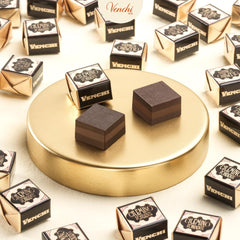 Venchi - Cremino Cioccolato Nero Extra - Cioccolato fondente con pasta di mandorle e "Nocciola di bosco Piemonte IGP", 1 kg, senza glutine, senza coloranti e senza conservanti