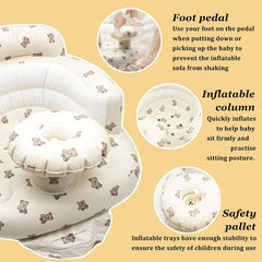Seggiolino gonfiabile per neonati Jdblissful da 3 a 36 mesi Mamma e Bambino Naty Shop