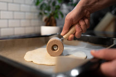 Chinchilla® Backblechroller/Teigroller zylindrisch aus Buchenholz | L'aiutante stabile per la cucina | Prodotto in Germania | Nachhaltige Qualität aus Deutschland | 18 x 5 cm