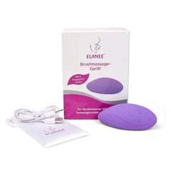 ELANEE Brustmassage-Gerät Für Schwangerschaft Und Stillzeit, Sanfte Massage Der Brust, Lockerung Des Brustgewebes, Anregung Milchfluss (223-00), 1 Stück (1Er Pack) Accessori Alimentazione e Allattamento Bebe Naty Shop