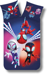 Biancheria da letto per bambini e bambine Cartoon Biancheria da letto in cotone 100% - Kids Naty Shop Spidey