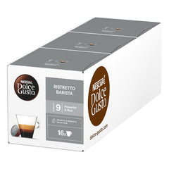NESCAFÉ DOLCE GUSTO Ristretto Barista Kaffeekapseln 3er Pack (3 x 16 Kapseln)