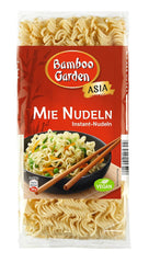 Giardino di bambù - Mie Noodles | Noodles istantanei per la cucina asiatica | Ideale per piatti wok o zuppe Vegani | Busta da 250 g