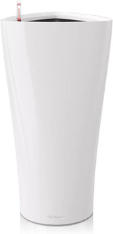 LECHUZA DELTA Premium 30 alb lucios 15500