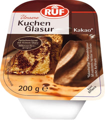 RUF Glazură de cacao, 200 grame Glazuri si Decor Naty Shop