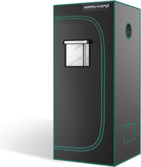 Tenda da coltivazione MARS HYDRO 60x60x140 cm, Tenda da coltivazione per interni, Tende da coltivazione in Mylar riflettente per coltura idroponica, Vassoio inferiore rimovibile per spazio di coltivazione delle piante