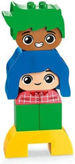 LEGO DUPLO Big Feelings, gioco di costruzione impilabile con 23 mattoncini colorati e 4 personaggi, giocattolo di abilità motoria per promuovere lo sviluppo sociale ed emotivo dei bambini a partire da 18 mesi 10415 Set di costruzione Beuche den LEGO-Store
