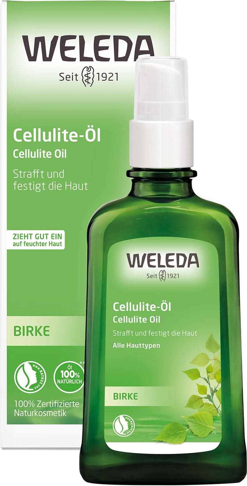 WELEDA Bio, Olio corpo con olio di jojoba, rinforza la pelle e attiva il metabolismo cutaneo, 100 ml Doccia e bagno Naty Shop