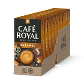 Café Royal Caramel Flavoured Kaffee – Nespresso®-kompatible Kaffeekapseln, cremig, helle Röstung, 100 % Arabica, Rainforest Alliance, 100 Kapseln