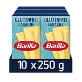 Barilla Pasta Lasagne Senza Glutine, preparate con deliziosi mais e riso, perfette per chi soffre di celiachia o intolleranza al glutine, confezione da 10 (10 x 250g)