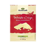 Alnatu Crispy White Chocolate - Cioccolato bianco con palline di riso croccanti senza lecitina aggiunta