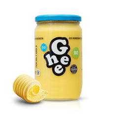 Burro Ghee BIO 600 g - Ideale per friggere e cuocere al forno Senza lattosio