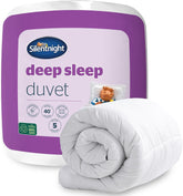 Trapunta Silentnight Deep Sleep, bianca, microfibra, bianco, letto singolo Trapunte e piumoni Naty Shop Letto singolo 10.5 Tog