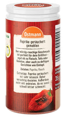 Ostmann Gewürze - Paprika geräuchert | Aroma rauchiges für Bratkartoffeln, Gulasch oder Rührei | 35 g in Der Streudose