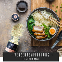 Ankerkraut Gemüsebrühe, ohne Gemsckverstärker, ohne Zucker, 90g in vetro di sughero, Mischung würzender Ingredient für Brühe