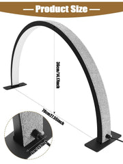 Kalolary Lampadaire, Lash Lumière Pour Extensions De Cils Regglable À 360°, 3000K-6000K Lamp Demi-Lune, Lamp De Beauté (Lampa cu jumătate de lună)