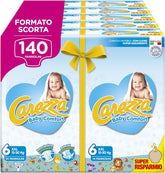 Bambino Comfort XXL | Taglia 6 (16-30 kg) | 140 pannolini