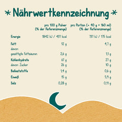 Porridge di latte Milupa Gentle Start - Cereali per neonati senza glutine, senza olio di palma - Senza conservanti e coloranti - Dai 5 mesi - 4 x 400 g