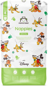 Mama Bear Disney Pannolini Ultra Dry Taglia 4 (8-14kg), Bianco, 84 Pezzi (1 Confezione) Naty Shop Taglia 4 (8-14kg) Confezione Singola