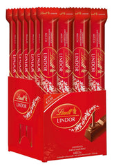 Lindt LINDOR barrette di cioccolato al latte, 24 x 38 grammi Cioccolatini Naty Shop Titolo predefinito