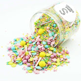 Super Sprinkles, Hoppladihopp, Sprinkles con motivi pasquali, 90 grammi Naty Shop 90 grammi