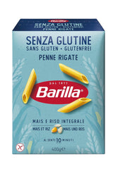 Barilla Penne Rigate pasta senza glutine a base di delizioso mais e riso - perfette per chi soffre di celiachia o intolleranza al glutine (14 x 400g)