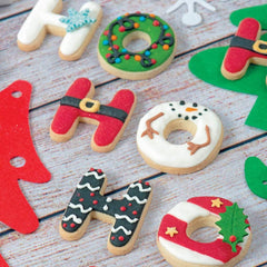 , 0255081 Forme de biscuiți cu litere mari 5,2 x H 2,2, Setul ideal pentru realizarea de decorațiuni din fondant sau cauciuc, Fabricat în Italia, Pachet de 27 de piese, Roz