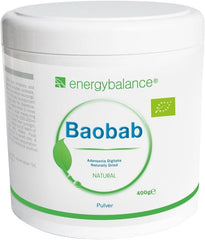 Baobab in polvere biologica - vitamina C, calcio, magnesio, potassio, 400 grammi Aromas Naty Shop
