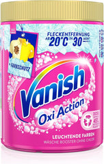 Vanish Oxi Action Powder Pink - 1.125 Kg - polvere smacchiante e migliorativa senza cloro - per bucato colorato Detersivi Bucato Naty Shop